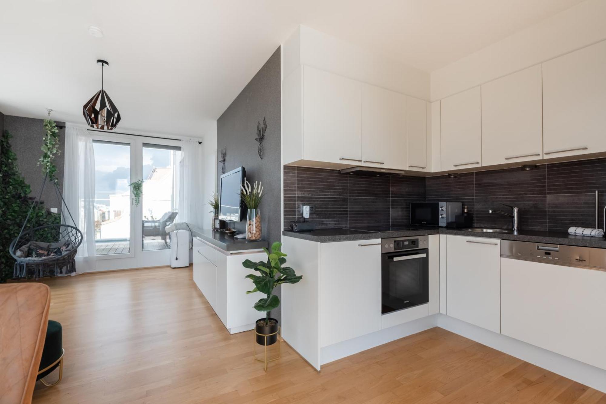 Apartment Mit Traumhafter Dachterrasse & Weitblick Vienna Exterior photo